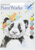 3 Pack - Paint Works Paint By Number Kit 8"X10"-Panda - 91739 - 088677917395