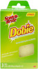 4 Pack - Scotch-Brite Dobie All-Purpose Cleaning Pad 3/Pkg-4.3"X2.6" - 723-2F - 021200417566