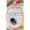 2 Pack Knitter's Pride-Interchangeable Cords 22" (32" w/ tips)-Orange KP800504 - 8904086282560