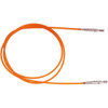 2 Pack Knitter's Pride-Interchangeable Cords 22" (32" w/ tips)-Orange KP800504