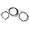 2 Pack Knitter's Pride-Interchangeable Cords 8" (16" w/tips)-Black KP800101