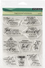 Penny Black Clear Stamps-Inspirational Sentiments PB30709 - 759668307098