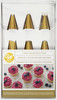 Wilton Cake Decorating Set W/Piping Tips 17/Pkg-Navy Blue And Gold W80009 - 070896074546
