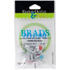6 Pack Eyelet Outlet Shape Brads 12/Pkg-Safety Pins QBRD2-86 - 810787020821