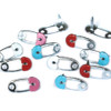 6 Pack Eyelet Outlet Shape Brads 12/Pkg-Safety Pins QBRD2-86