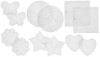 Janlynn Plastic Canvas Shapes 7 Count 12/Pkg-Variety - 997-2015