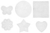 Janlynn Plastic Canvas Shapes 7 Count 12/Pkg-Variety - 997-2015