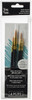 3 Pack Brea Reese Paint Brush Set -Round 4/Pkg BR33816 - 760899338164