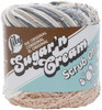 6 Pack - Lily Sugar'n Cream Yarn - Scrub Off-Cream - 102090-90018 - 057355446847