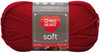 3 Pack Red Heart Soft Yarn-Really Red E728-9925 - 073650803086
