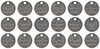 2 Pack Idea-Ology Metal Adornments 18/Pkg-Thought Tokens TH94024