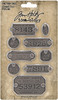 2 Pack - Idea-Ology Metal Factory Tags-9/Pkg - TH94039 - 040861940398 2 Pack - Idea-Ology Metal Factory Tags-9/Pkg - TH94039 - 040861940398
