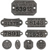 2 Pack Idea-Ology Metal Factory Tags 9/PkgTH94039