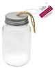 6 Pack - Craft Decor DIY Glass Ornament Jar W/Aluminum Cap 2"x3.35"-Empty - CD298 - 775749238723