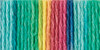 6 Pack Bernat Handicrafter Cotton Yarn Ombres-Psychedelic 162102-2600