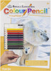 3 Pack Royal & Langnickel Color Pencil By Number Kit 8.75"X11.75"-Polar Love CPBNK-22 - 090672373656