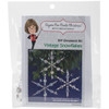 2 Pack Solid Oak Nostalgic Christmas Beaded Crystal Ornament Kit-Vintage Angels & Snowflakes Makes 3 NCHBOK-SNOW - 845227047373