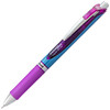 2 Pack Pentel EnerGel RTX Retractable Liquid Gel Pens .5mm 2/Pkg-Violet Ink 75BP2V