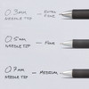 2 Pack Pentel EnerGel RTX Retractable Liquid Gel Pens .5mm 2/Pkg-Violet Ink 75BP2V