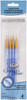 3 Pack Crafter's Choice Gold Taklon Detail Brush Set 4/PkgRCC203 - 090672332035