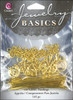 3 Pack Cousin Jewelry Basics Metal Findings 145/Pkg-Gold Starter Pack 34712001 - 016321046108