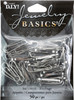 3 Pack - CousinDIY Jewelry Basics Metal Findings 50/Pkg-Silver Lanyard Hooks - 34719058 - 016321060104