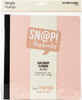 2 Pack Simple Stories Sn@p! Flipbook 6"X8"-Blush SNAP6X8F-13300 - 816502026222