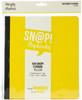 2 Pack - Simple Stories Sn@p! Flipbook 6"X8"-Yellow - SNAP6X8F-13303 - 816502026376