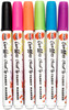 3 Pack Tulip Graffiti Fabric Markers 6/Pkg-Neon Chisel Tip GFM-38043