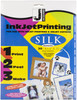 Jacquard Inkjet Fabric Sheets 8.5"X11" 30/Pkg-100% Silk Habotai JAC9801 - 743772980100
