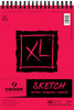 2 Pack Canson XL Sketch Pad 9"X12"-100 Sheets 510939 - 3148955726198