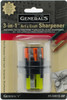 3 Pack - General's 3-in-1 Art & Craft Sharpener- - S6491CBP - 044974649117
