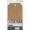 3 Pack - Tim Holtz Etcetera Small Tag-5.5"X10" - THETC003