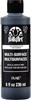 FolkArt Multi-Surface Acrylic Paint 8oz-Metallic Charcoal Black - FAMS8OZ-4693 - 028995046933