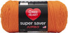2 Pack Red Heart Super Saver Jumbo Yarn-Pumpkin E302C-0254 - 073650015984
