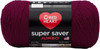 2 Pack Red Heart Super Saver Jumbo Yarn-Burgundy E302C-0376 - 073650015991