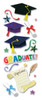 3 Pack Touch Of Jolee's Dimensional Stickers-Graduation SPJJ079