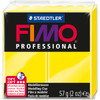 6 Pack Fimo Professional Soft Polymer Clay 2oz-Lemon Yellow EF8005-1
