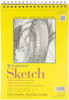 2 Pack Strathmore Sketch Spiral Paper Pad 9"X12"-100 Sheets 350900 - 012017350092