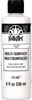 FolkArt Multi-Surface Acrylic Paint 8oz-Pearl White - FAMS8OZ-4691 - 028995046919