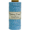 4 Pack Hemptique Cotton Baker's Twine Spool 2-Ply 410'-Blue BTS2-2935 - 091037029355