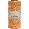 4 Pack Hemptique Cotton Baker's Twine Spool 2-Ply 410'-Orange BTS2-2937 - 091037029379