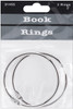 6 Pack Baumgartens Book Rings 2" 2/Pkg-Silver 31455 - 085288314551