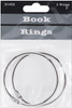 6 Pack Book Rings 2" 2/Pkg-Silver -31455 - 085288314551