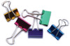 6 Pack - Baumgartens Small Binder Clips .75" 8/Pkg-Assorted Colors - 29720