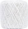 3 Pack - Aunt Lydia's Metallic Crochet Thread Size 10-White & Pearl - 154M-0001P