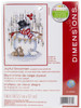Dimensions Counted Cross Stitch Kit 5"X7"-Joyful Snowman (14 Count) 70-08984 - 088677089849