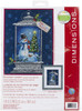 Dimensions Counted Cross Stitch Kit 9"X12"-Snowman Lantern (14 Count) 70-08987 - 088677089870