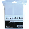 2 Pack Leader A2 Envelopes (4.375"X5.75") 50/Pkg Peggable-White LERC600 - 797075322549