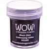 4 Pack WOW! Embossing Powder 15ml-Black Glint WOW-WS28R - 50602105214175060210521417